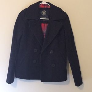 Navy blue xxsmall peacoat